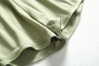 Casual Shorts for Women,Womens Comfy Drawstring Elastic Waist Loose Linen Shorts with Pockets Shorts for Teen Girls Green