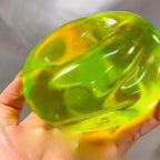 Squishy Green Apple Stress Ball Soft Fidget Sensory Toy for ADHD Autism Slow Rebound Squeeze Toy for Adults Kids Christmas Gift