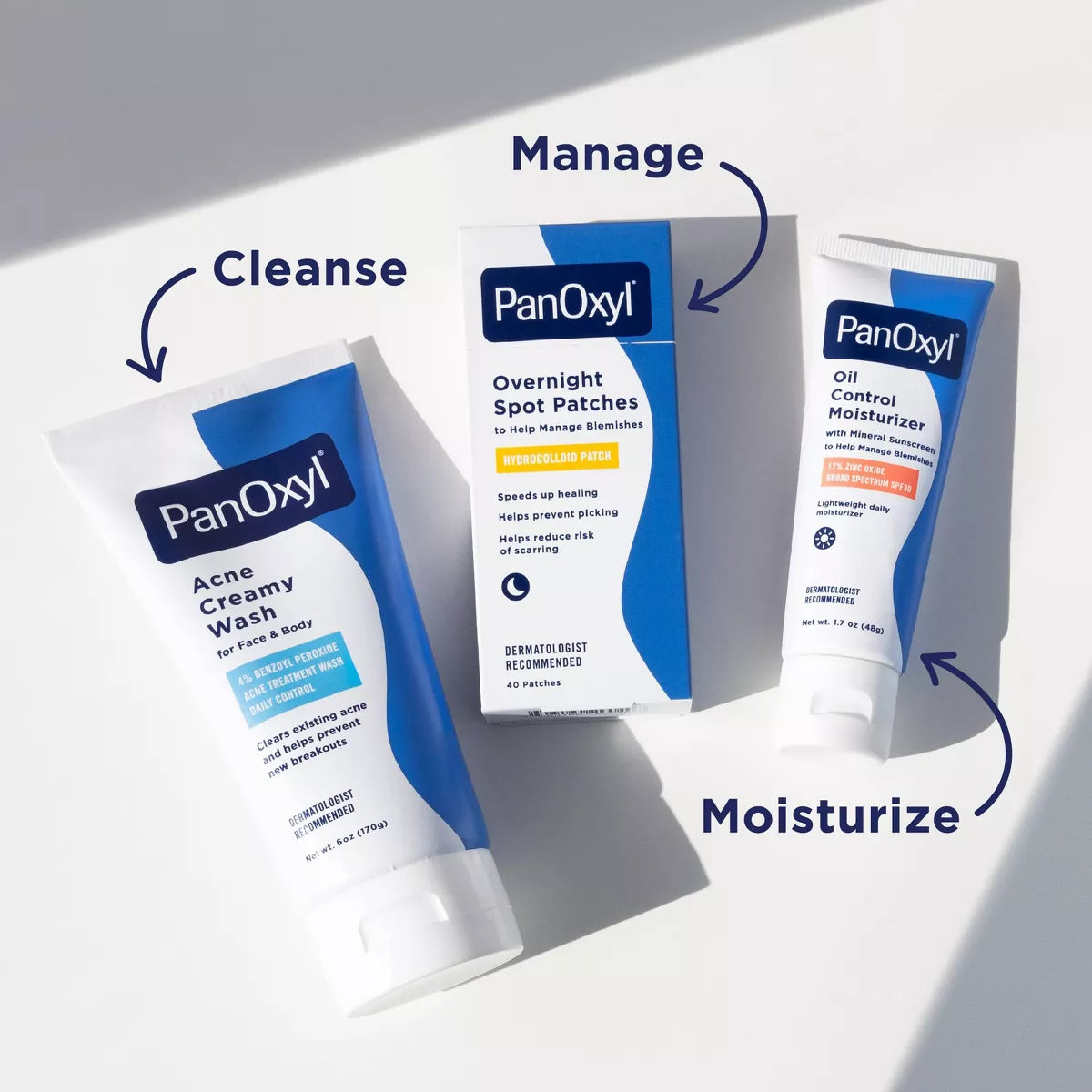 Panoxyl PM Overnight Spot Pimple Patches - 40Ct