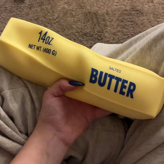 Jumbo Butter Squishies 14Oz Butter Stick Squishy , Squeezy Butter Shape Stress Ball Slow Rising Food Fidget Toy for Stress Relief & Anxiety Relaxation 2026